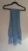 Light Blue Knit Scarf photo 1