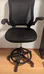 Black Mesh Ergonomic Drafting Office Chair photo 3