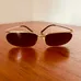 Vintage Gold & Brown Prada Sunglasses photo 1