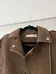 Zara Brown Suede Jacket photo 5