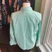 Ralph Lauren green chequered button down shirt size large photo 5