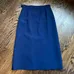 HOBNOBBER Vintage midi navy blue skirt SIZE 9/10 photo 1