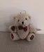 Small Plush Bear Ornament photo 2
