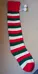 Christmas Stocking - Red, Green, and White photo 1