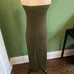 Revamped olive green sleeveless dress size large photo 5