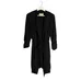 Aritzia Babaton Black Quincey Flowy Belted Blazer Jacket Size Sm photo 2