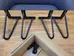 Metal hairpin legs set of 4 with hardware included photo 1