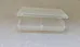 Clear Plastic Storage Case - Two Compartments photo 1