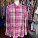 Plaid Ralph Laren vintage woman's Shirt size XL photo 1