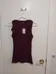 🆕️BNWT LE CHATEAU purple sleeveless top with ruffles photo 1