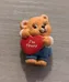 Vintage Valentine's Day Bear Pin photo 1