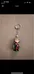 Vintage Matryoshka keychain - hand painted wooden figurine photo 1
