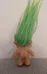 Vintage Green Hair Troll Doll photo 2