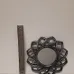 Mirror with Silver-Toned Frame photo 1