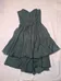 Handmade green dress photo 1