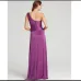 BCBGMaxaria One Shoulder Nikita Maxi Dress Women Size Medium Pur photo 3