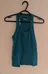 Garage Teal Tank Top - Women's Size Large photo 1
