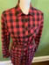 BC CLOTHING PLAID DRESS SIZE MEDIUM  photo 2