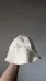 100% cotton beige flower bucket hat photo 1