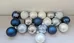 Christmas Ornaments - Blue, Silver, White (19 Total) photo 2