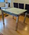 Extendable Dining Table with Glass Top photo 3