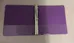 Laurier Purple 3-Ring Binder  photo 2