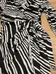 ZEBRA PRINT DRESS WRAP AROUND STYLE SIZE LARGE photo 2