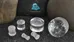 10g Rock crystal stone plugs BNIP photo 1