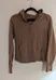 Women's Medium Jacob Paris Brown Zip-Up Hoodie photo 1
