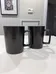 2 Starbucks Mugs Dark Brown  photo 1