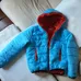 Super Light & Vibrant, Sky Blue Puffer Jacket photo 1