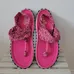  LIKE NEW! Gumbies Upcycled Sandals in Hot Pink -Size 37 (H3Z) photo 1
