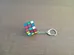 Rubik's Cube Keychain photo 1