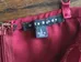Burgundy red Lacey dress size Large photo 4