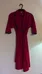 Vintage Red Robe with Tartan Trim - Youth Size 14 photo 1