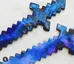 💎Dark Nebula Minecraft Sword Sculpture  photo 1