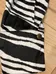 ZEBRA PRINT DRESS WRAP AROUND STYLE SIZE LARGE photo 3