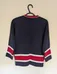 Youth Medium Navy Blue Hockey Jersey photo 3