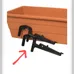 Plastic planter hooks photo 1