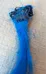 Vibrant Blue Hair Extensions photo 3
