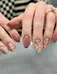 Floral/Pink Almond Press-On Nails photo 3