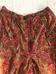 Vintage red paisley culotte/capris - S photo 3