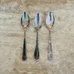 1.82oz Solid 925 Silver Antique Spoons photo 1