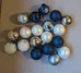 Christmas Ornaments - Silver, Blue, White photo 1