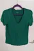 Essentials Green T-Shirt - Women's Size Medium photo 2