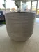 Medium sized white and grey planter  photo 1