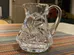 Vintage Bohemian Crystal Pinwheel Mini Jug / Creamer photo 3