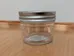 Empty Glass Candle Jar with Silver Lid photo 1