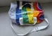 Rainbow Striped Duffle Bag photo 5