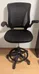 Flash Furniture Mid-Back Black Mesh Ergonomic Drafting Chair wit photo 1